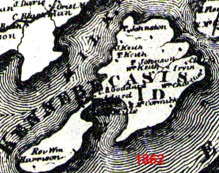 Old Island Map